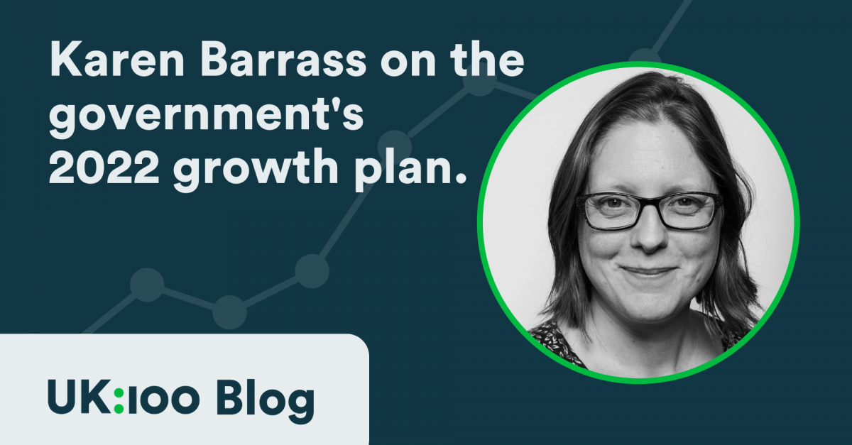 Karen Barrass on the government's 2022 growth plan.