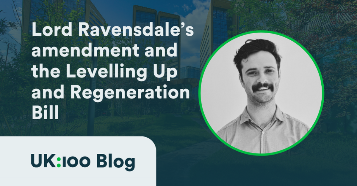 Lord Ravensdale’s amendment and the Levelling Up and Regeneration Bill a blog by Patrick Hargreaves
