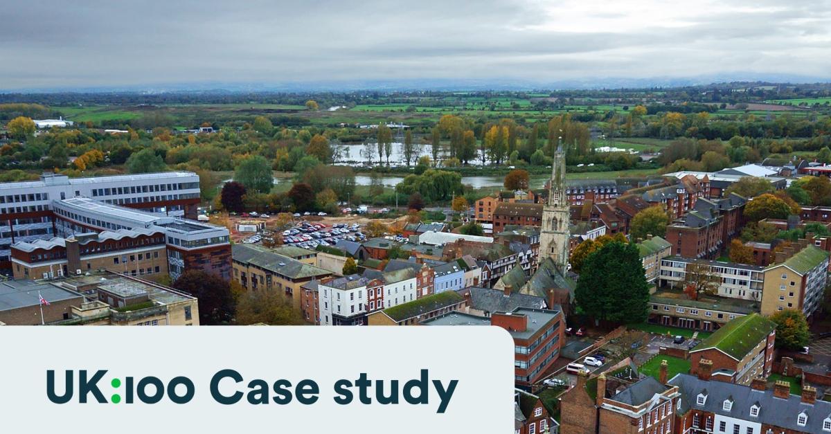 Aerial view of Gloucester